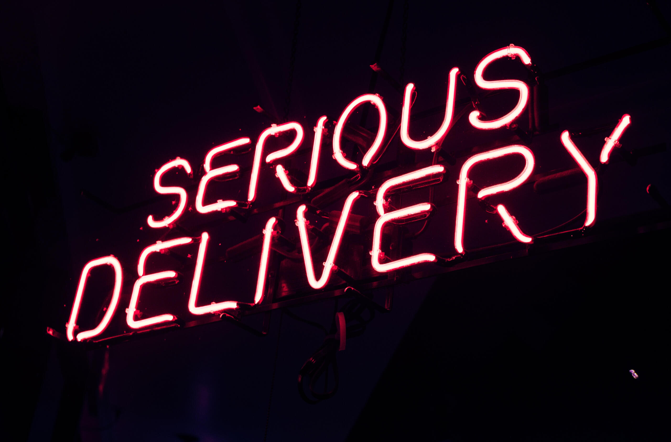 serious delivery by Brett Sayles